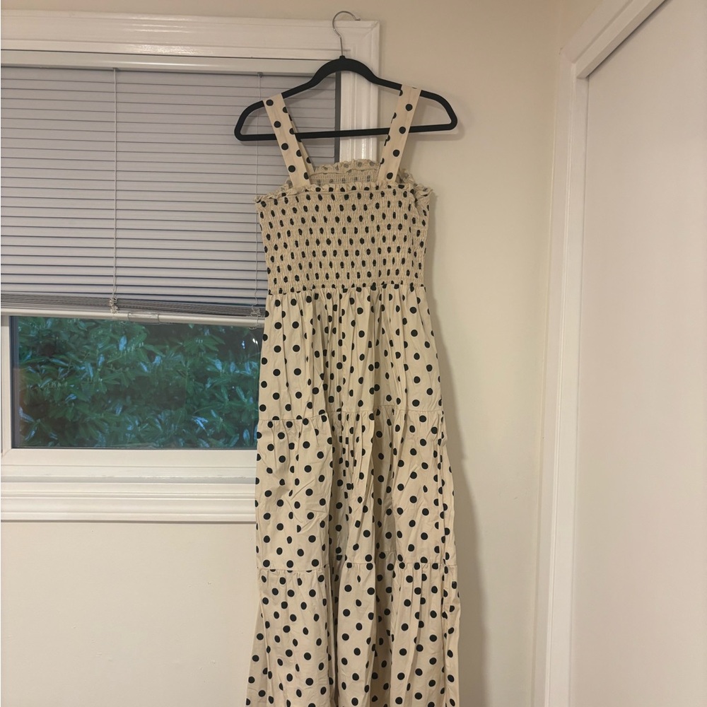 Polka Dot Maxi Dress